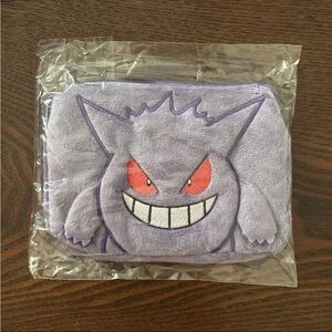 Purple Gengar Plush Pouch Pokemon Pocket Monsters